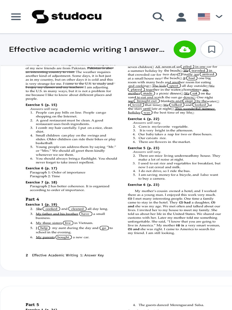 Inside Reading Intro Answer Key