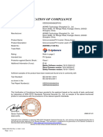 Certificado 15KW e 25KW Solplanet