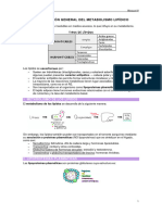 TEMA 9. Metabolismo Lipídico