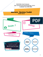 Mid-Term Revision Tool Kit Grade 7