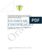 Exames de Certificaçao Efectivo Ass