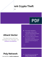 Poly Network Crypto Theft