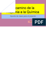 De La Alquimia A La Química