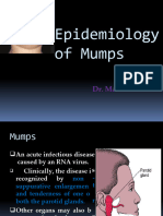 Epidemiology of Mumps