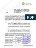 Distrito Se Pronuncia y Toma Una Decisión Con Respecto A Recomendaciones A Un Contrato