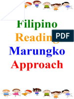 Filipino Reading Marungko Approach