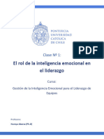 Clase 1.el Rol de La Inteligencia Emocional en El Liderazgo