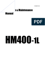 Manual de Mantenimiento HM400-1L