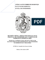 Riesgo Psicosocial en Personal de Enfermería de Un Servicio de Emergencia Hospitalario