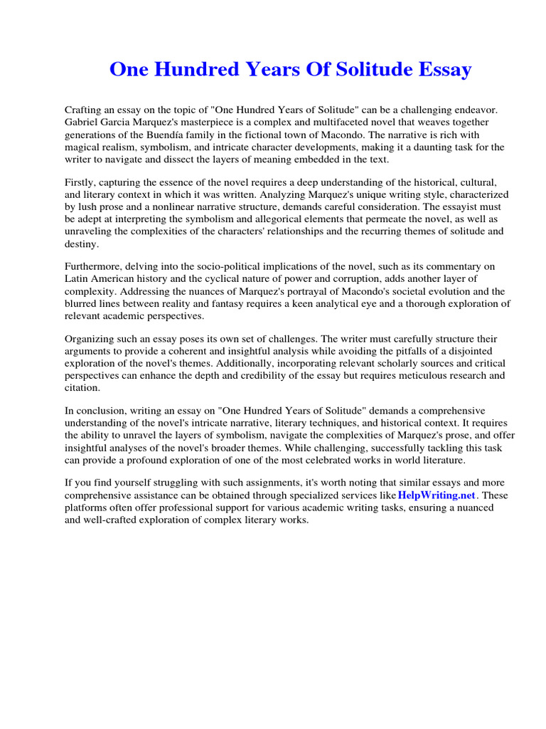 Writing an Essay on Solitude Themes | PDF | Julius Caesar | Essays