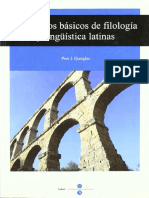 Quetglas Pere J - Elementos Basicos de Filologia Y Linguistica Latinas