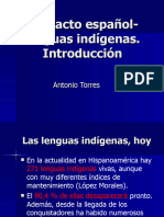 Aspectos Sociolingüísticos Contacto Español Lenguas Indígenas