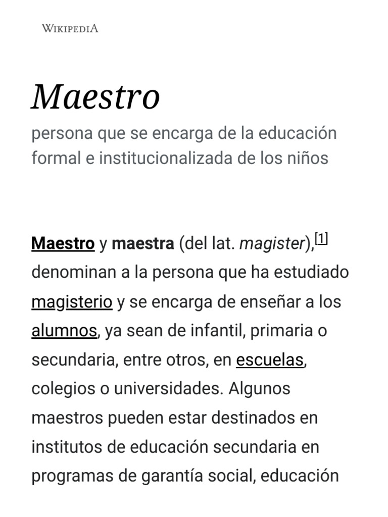 El Rol del Maestro en la Educación | PDF | Maestros