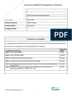 Soils and Environment Assignment 2 Template