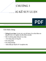 Chương 3 - Thống Kê Suy Luận