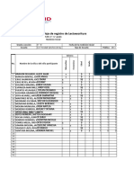 Hojas de Registro