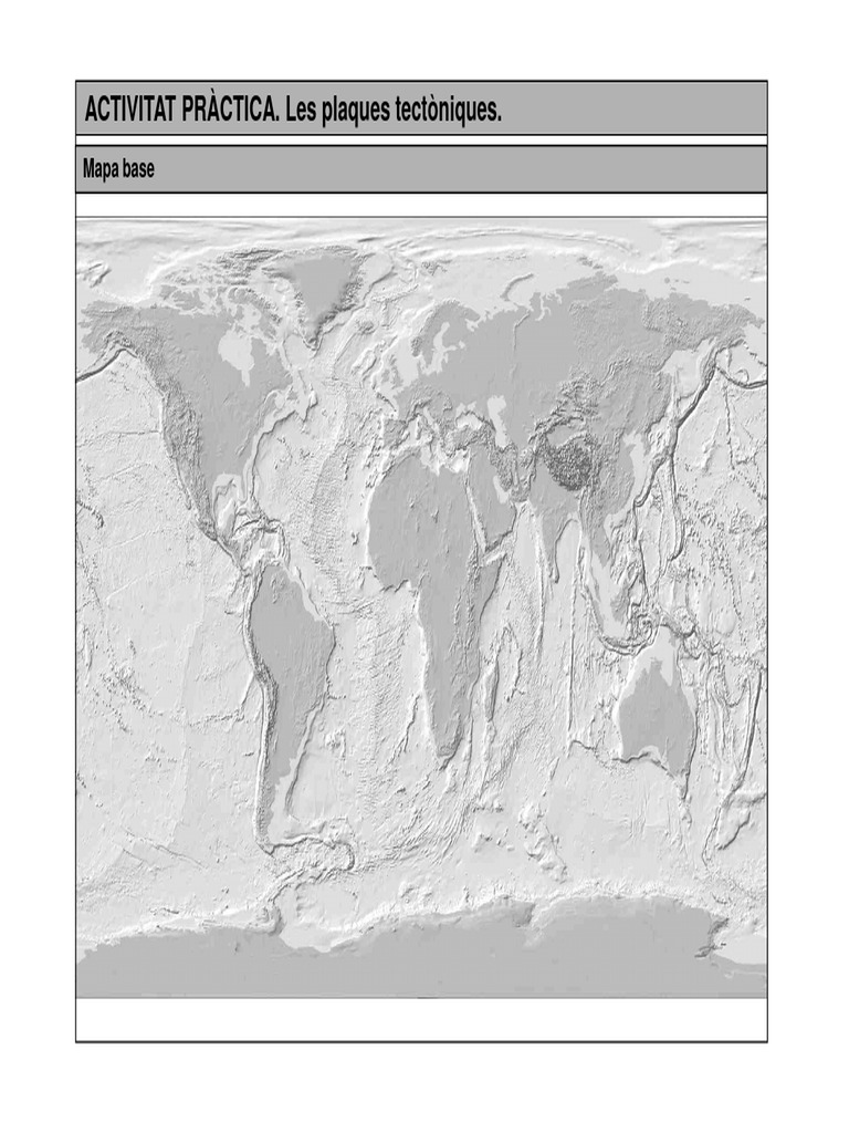 1ctma Unitat 5 Pràctica Mapa Plaques Tectòniques PDF