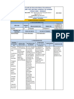 Planificacion de Refuerzo Segundo