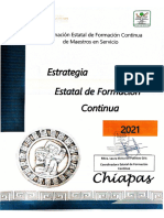 CHIAPAS Estrategia Estatal FormacionContinua 2021