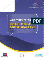 Okul Öncesi Eğitim Programı