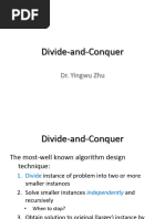 AAA Lecture 6&7 Divide and Conquer