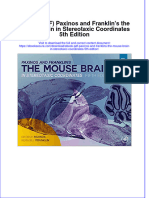Full Download Ebook PDF Paxinos and Franklins The Mouse Brain in Stereotaxic Coordinates 5Th Edition Ebook PDF Docx Kindle Full Chapter