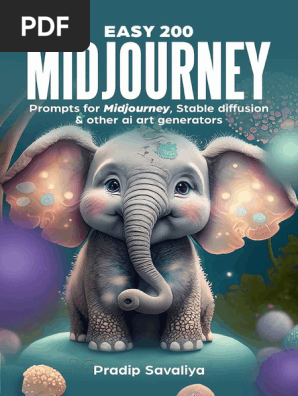 Savaliya P. Easy 200 Midjourney Prompts for Midjourney, Stable Diffusion...2023