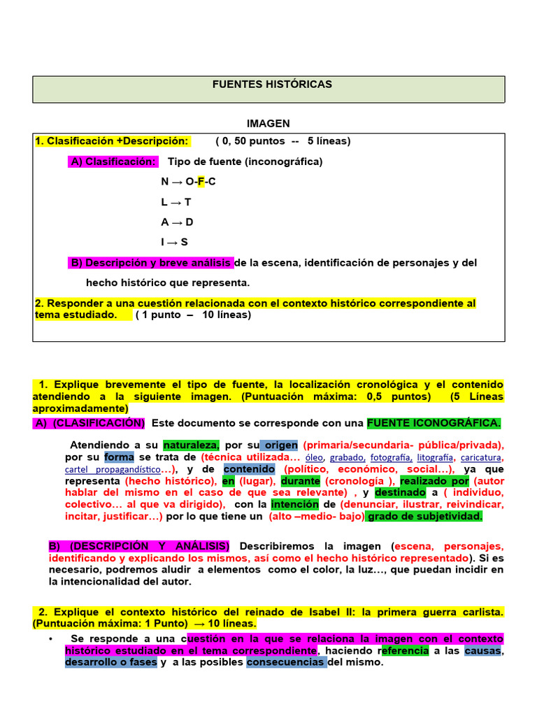 Fuentes Históricas - Pautas | PDF | Mapa | Evolución