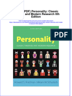 Full Download Ebook PDF Personality Classic Theories and Modern Research 6Th Edition Ebook PDF Docx Kindle Full Chapter