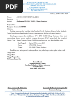 4200003 Surat Undangan Ke Komisariat ITATS Untuk SP1 GMKI Cabang Surabaya MB 2023-2024