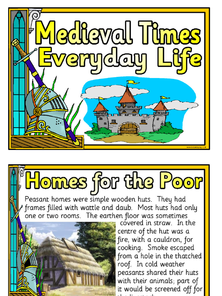 A COMPLETE GUIDE TO LIFE AND HISTORY IN THE MEDIEVAL ERA visual data 2