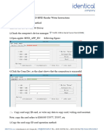 IDRL210 RFID Reader Writer Instructions