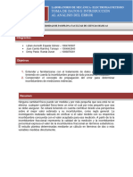 Toma de Datos e Introducción Al Análisis Del Error 1