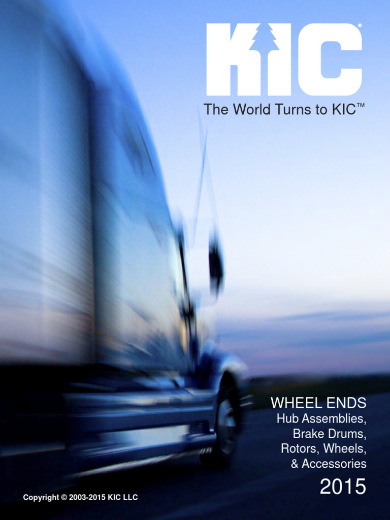 KIC Product Catalog PDF Brake Building Engineering