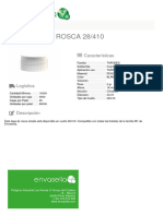 Envaselia Tapa+Simple+Rosca+28/410