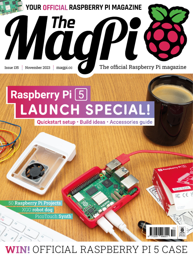 Raspberry Pi 5 Launch & Projects Guide | PDF | Raspberry Pi | Computer ...