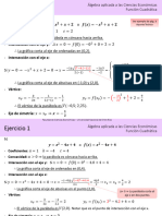 Función Cuadrática - Planteos