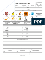 SPAEC-FO-08-0006-00 (Permissão para Trabalhos Especiais)