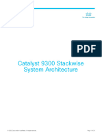 Cisco Catalyst 9300 Stackwise System Architecture