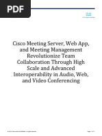 Cisco CMS 1000 Datasheet