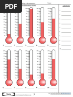 Temperature Worksheet