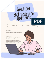 Tarea 3 - Gestión Del Talento Humano