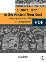 Dolce, Rita - Losing One's Head in The Ancient Near East - Interpretation and Meaning of Decapitation-Routledge (2018)