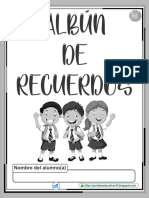 Álbum de Recuerdos Primaria MODELO 2