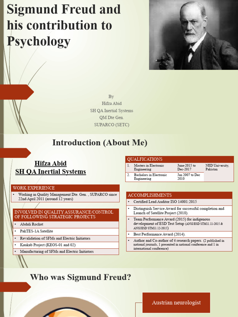 Image Result For Sigmund Freud Theory Contribution To Psychology