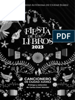 Cancionero Fiesta de Los Libros 2023
