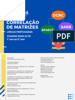 Correlação de Matrizes 1º Ao 5º Ano