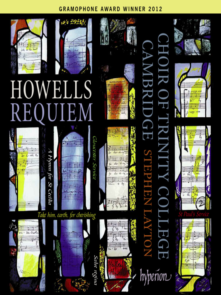Howells Requiem CD Cover | PDF | Choir