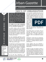 Economics of Urbanization