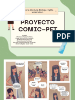 Proyecto Comic-Pet: Historia-Litertura - Biologia - Inglés - Matematicas